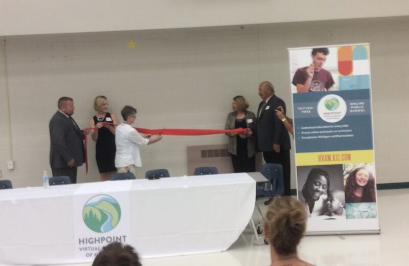 Ribbon cutting image