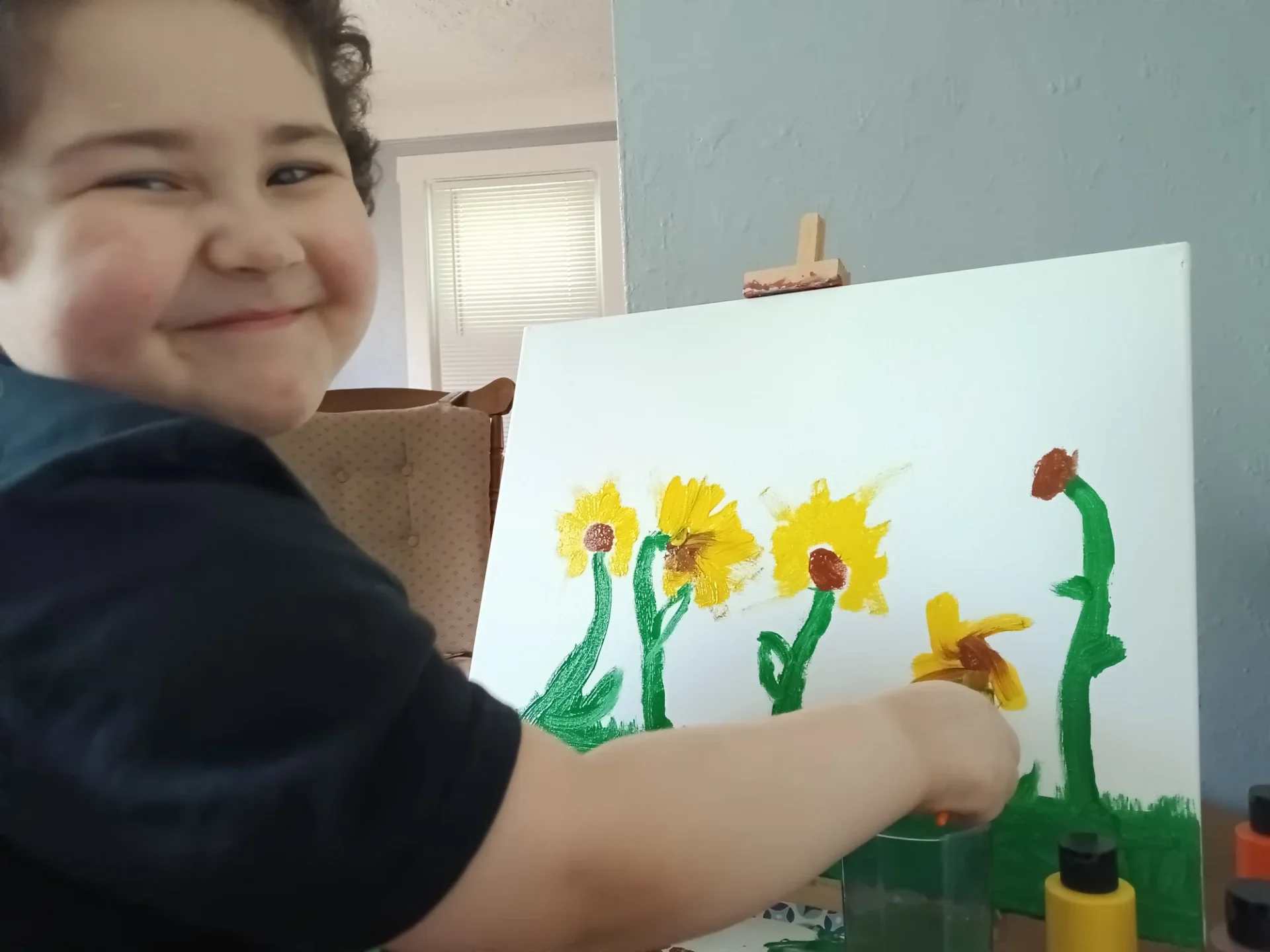 kid painting