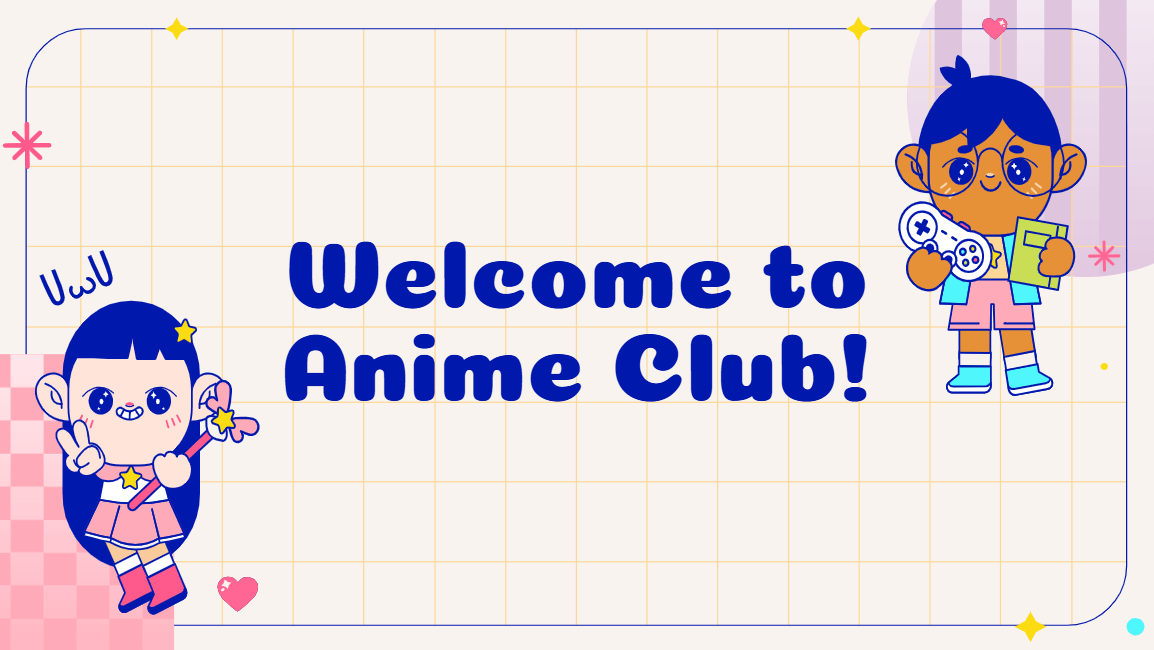 Anime Club banner