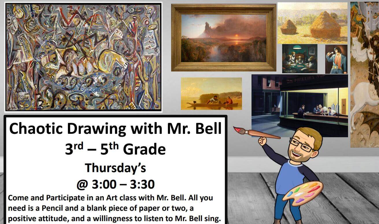 Chaotic drawing club